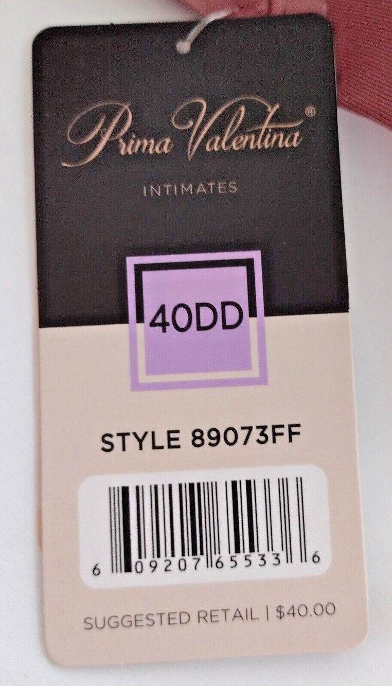 NWT Prima Valentina Underwire T-Shirt Bra 40DD Mauve ($40) - Picture 4 of 8